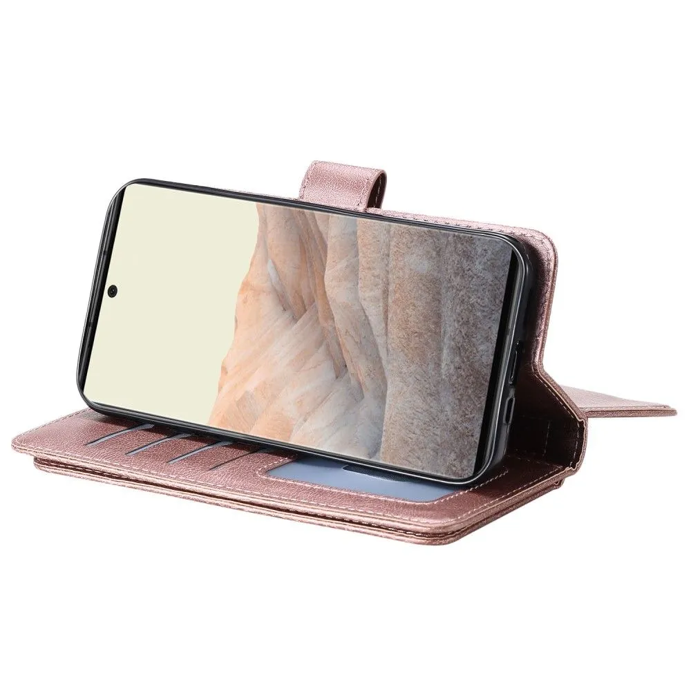 10-slot wallet case for Google Pixel 6 Pro - Rose Gold