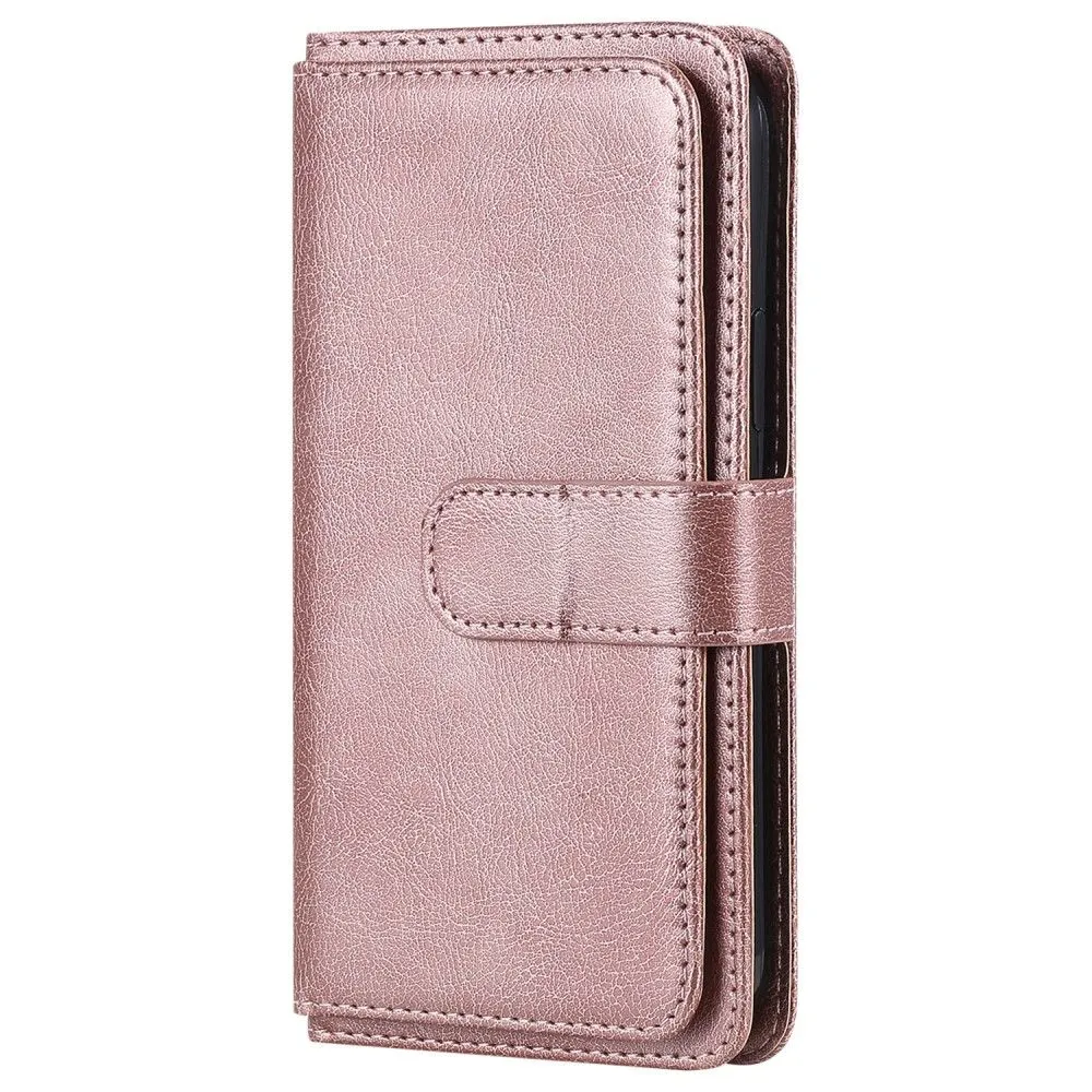 10-slot wallet case for Google Pixel 6 Pro - Rose Gold