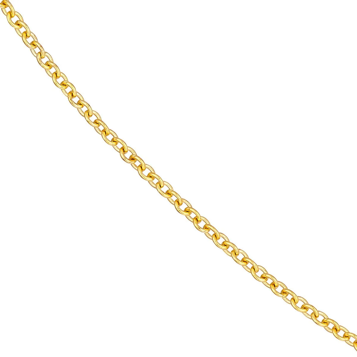 14K Yellow Gold 1.60mm Open Cable Chain