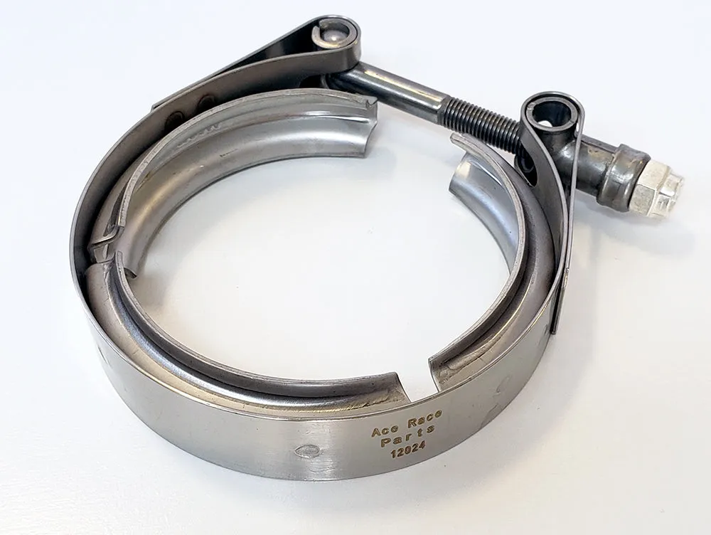 1.500" V-Band Clamp (for 2.178" OD Aluminum and Stainless Flanges) - 304 Stainless