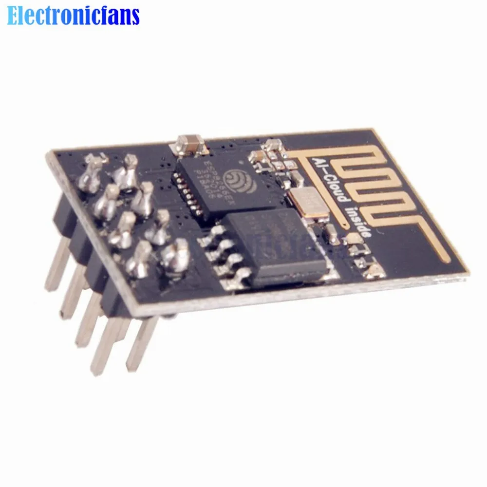 1Pcs ESP8266 ESP-01 ESP01 Serial Wireless WIFI Module Transceiver Receiver Internet Of Things Wifi Model Board For Arduino