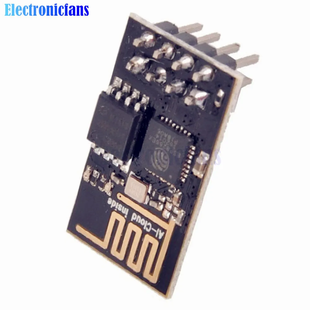 1Pcs ESP8266 ESP-01 ESP01 Serial Wireless WIFI Module Transceiver Receiver Internet Of Things Wifi Model Board For Arduino