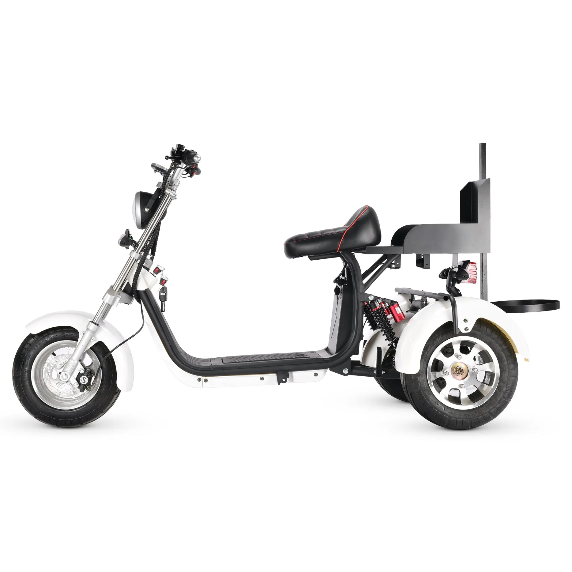 2000W 20Ah Citycoco Electric Fat Tire Golf Trike Cart