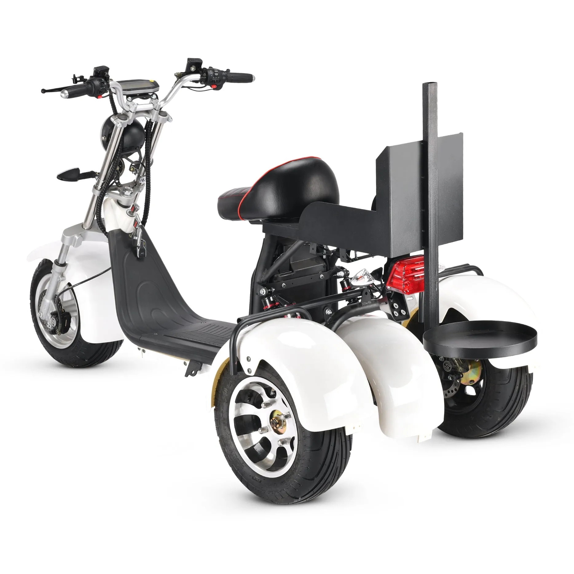 2000W 20Ah Citycoco Electric Fat Tire Golf Trike Cart