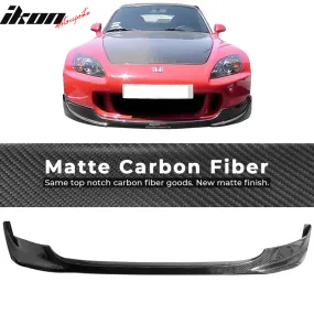 2004-2009 Honda S2000 AP2 OE Style Front Bumper Lip Matte Carbon Fiber