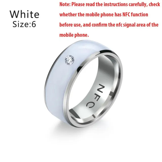 2021 New Men's NFC Smart Ring