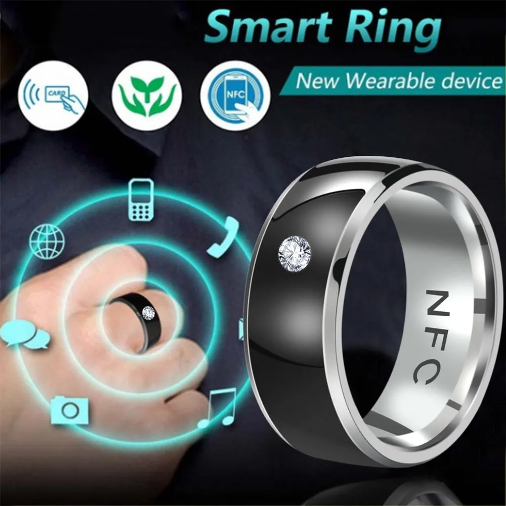 2021 New Men's NFC Smart Ring