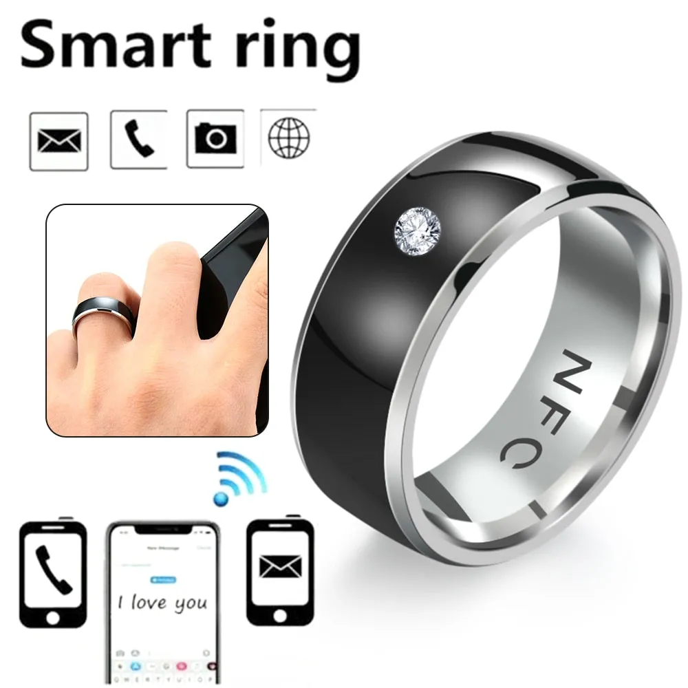 2021 New Men's NFC Smart Ring