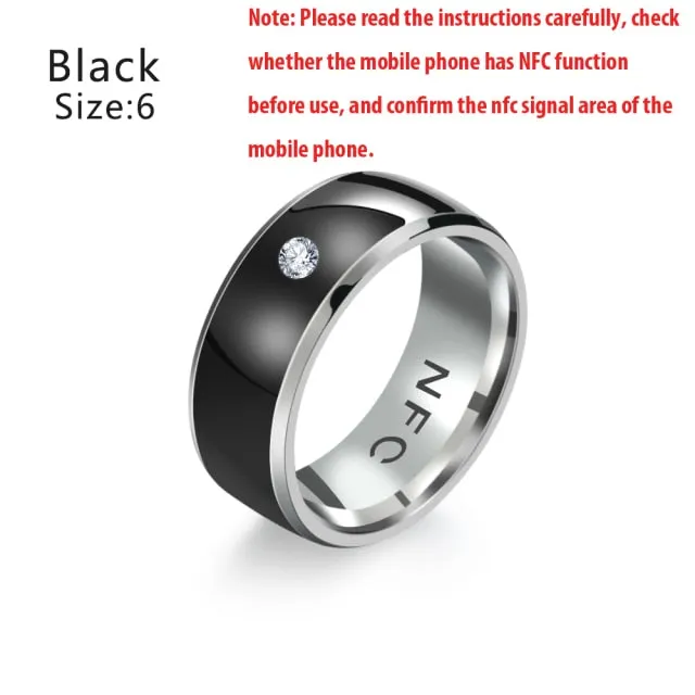 2021 New Men's NFC Smart Ring