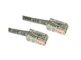 25ft CAT5e Crossover Patch Cable Grey