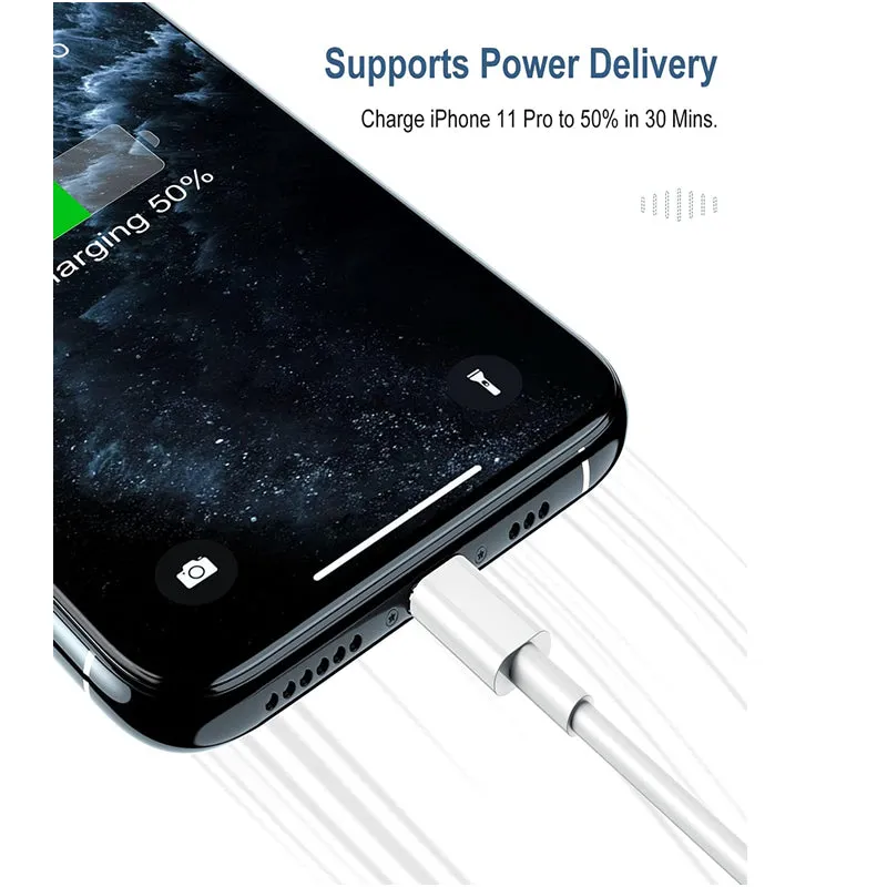 25W To Lightning Super Fast Charging Cable 2M-Ly-17