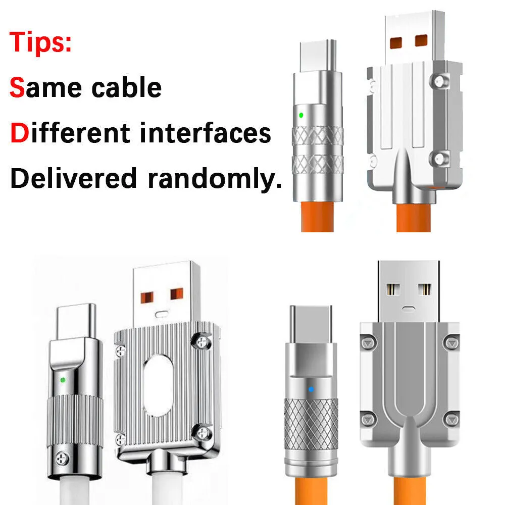 3 in 1 Fast USB Charging Cable Universal Multi Function Cell Phone Charger Cord