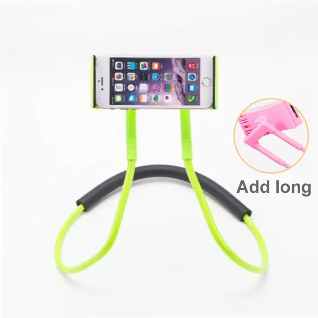 360 Degree Rotation Flexible Neck Phone Holder