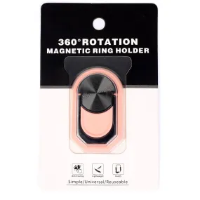 360 Rotation Magnetic Rine Holder- Pink