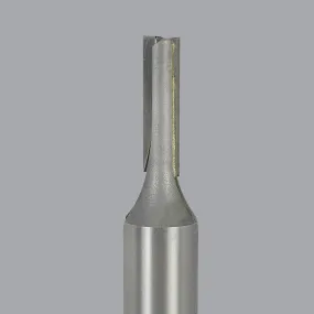 48-015, 0.625" Dia, 1" LOC, 0.25" Shank Dia, 2.25" OAL, Two Flute Router Bit