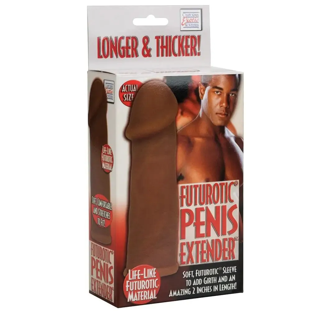 6-inch Colt Brown Penis Extender Sleeve for Him