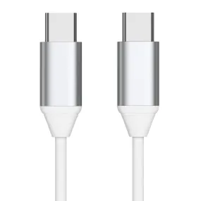 6ft USB-C to USB-C Cable - White