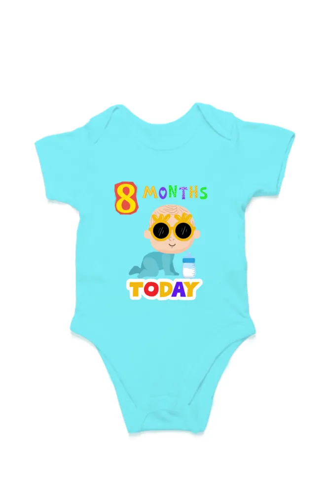 8 Month Celebration : Cool Baby Rompers For Your Baby's Monthly Milestone