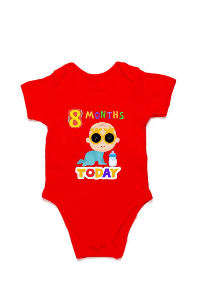 8 Month Celebration : Cool Baby Rompers For Your Baby's Monthly Milestone