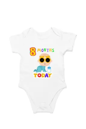 8 Month Celebration : Cool Baby Rompers For Your Baby's Monthly Milestone