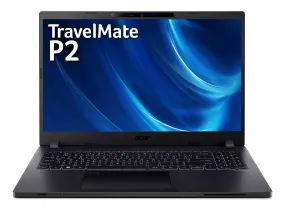 Acer TravelMate P2 Laptop, Intel Core i7-1255U, 16 GB RAM, 512 GB SSD, 15.6" Inch FHD Display, Win 11 Pro, Black