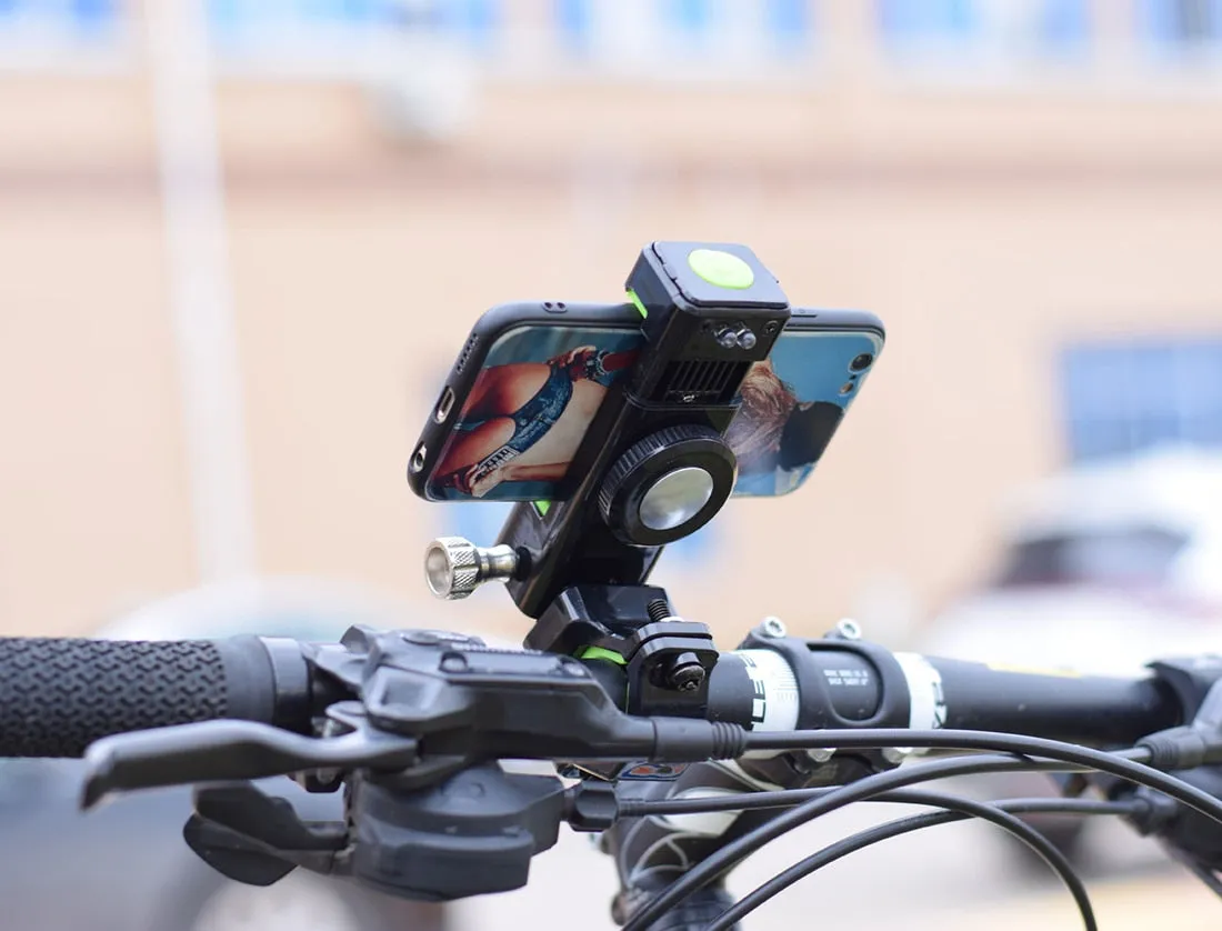 Adjustable Bike Light Phone Holder