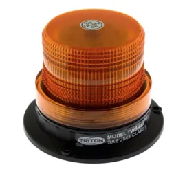 Amber LED Warning Beacon 3 Hole-Mount Hi-Intensity Light