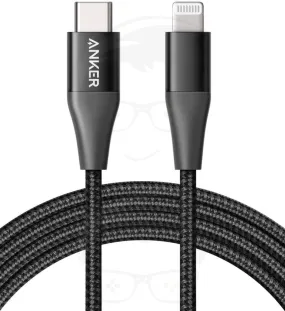 Anker PowerLine  II USB-C to Lightning Cable 3ft / 0.9m