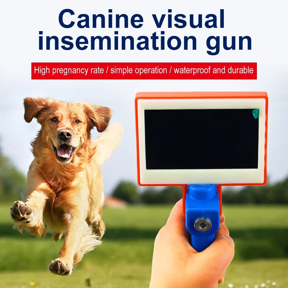 Artificial Insemination AI Gun Device Kit  with  Visual Endoscope For Veterinary