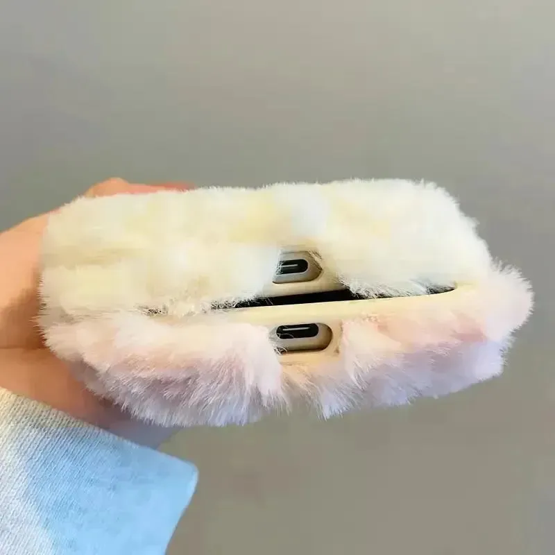 Autumn Heart Plush Phone Case (For iPhones)