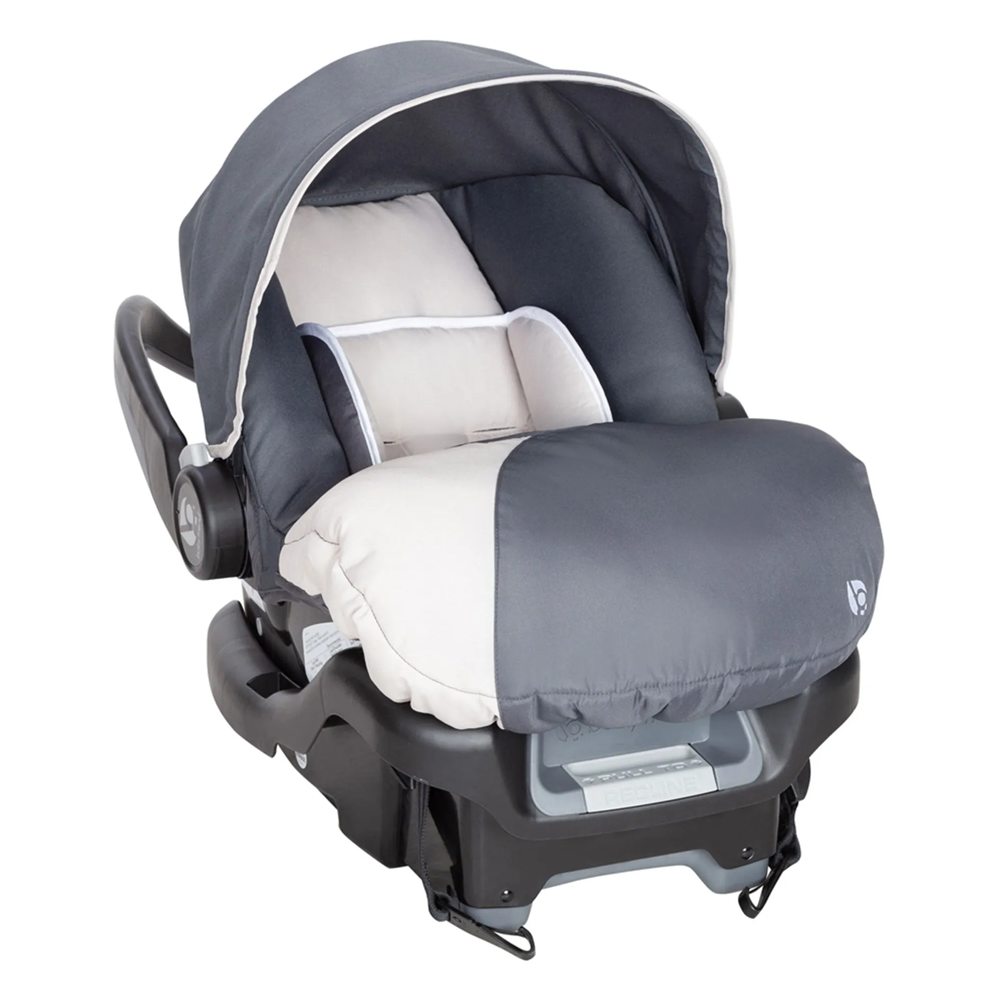 Baby Trend Ally Newborn Baby Infant Car Seat Travel System w/Cover,Gray Magnolia