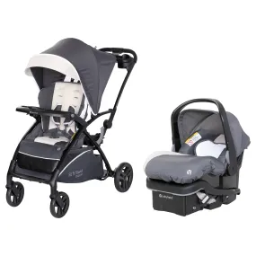 Baby Trend Sit N' Stand 5-in-1 Stroller & EZ-Lift Plus Infant Car Seat, Magnolia