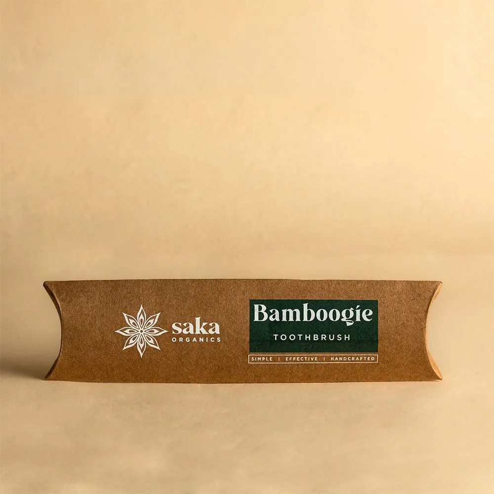 Bamboogie Toothbrush | Eco-Friendly Bamboo Toothbrush | 1 pc