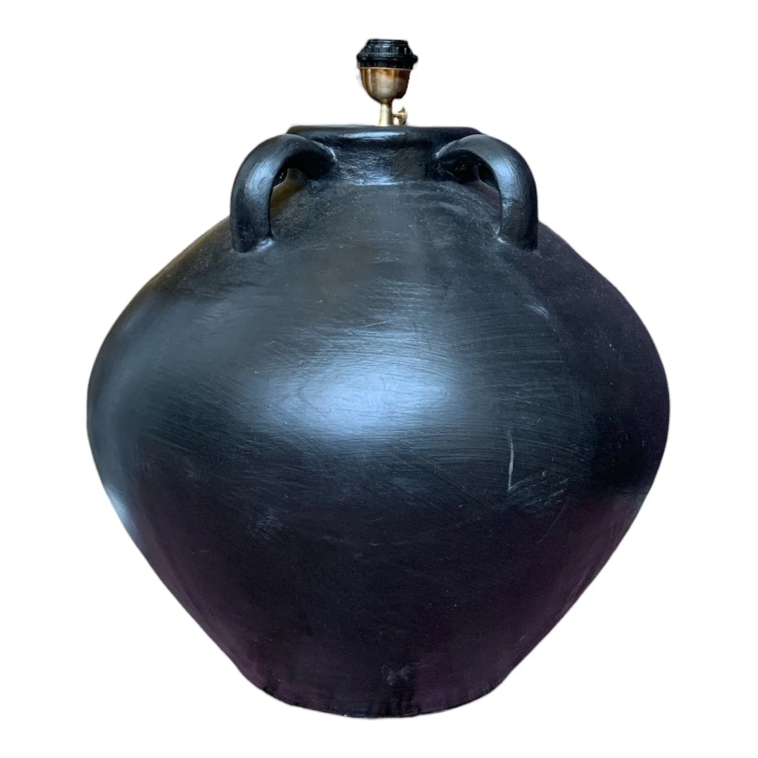 Black Urn Lamp Base