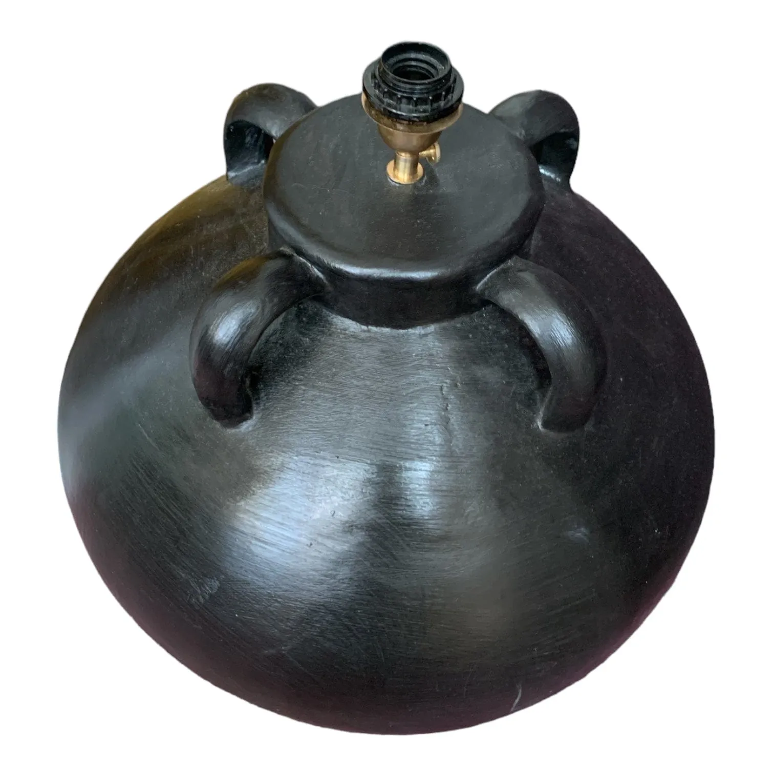 Black Urn Lamp Base