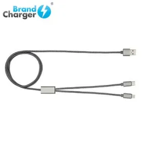 BrandCharger Trident Plus Aluminium Charging Cable