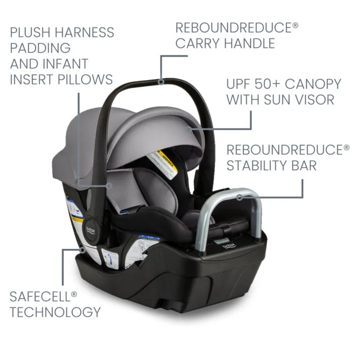 Britax Willow S Capsule with Alpine Base