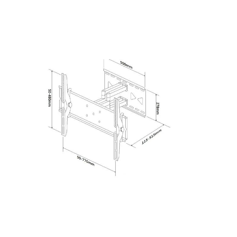 Bytecc BT-3260TSX Full Motion 32" to 60" Double Arm Extended LCD/PLASMA Wall Mount