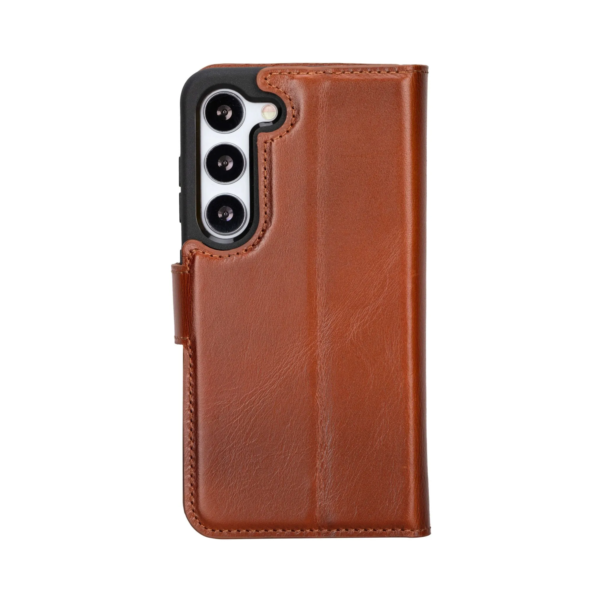 Carson Samsung Galaxy S23 Wallet Case, Burnished Tan