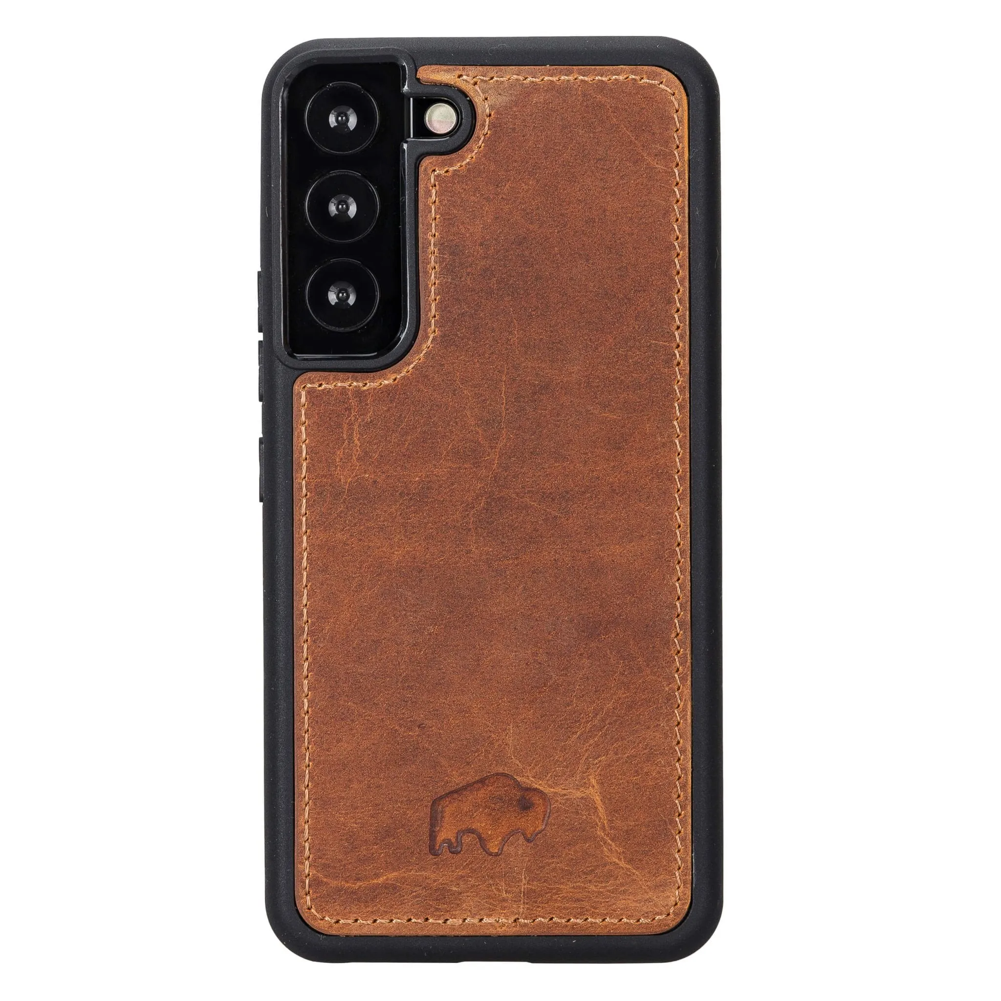 Carter Samsung Galaxy S25 Wallet Case, Golden Brown