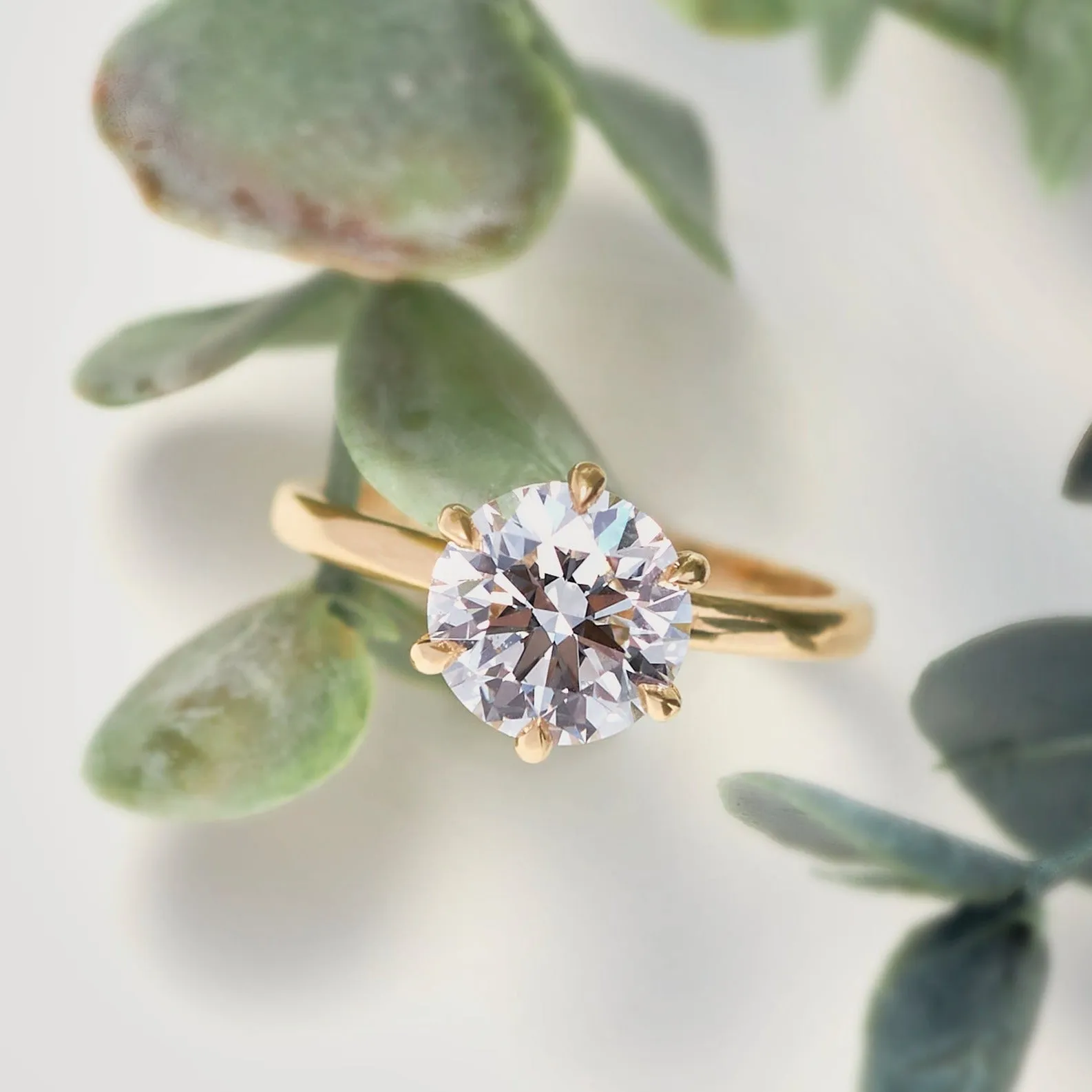 Cassidy Moissanite Engagement Ring