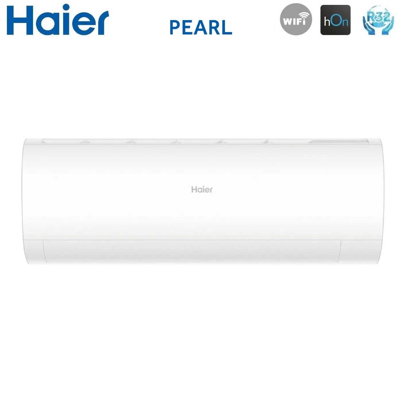 Climatizzatore Condizionatore Haier Quadri Split Inverter serie PEARL 7 7 7 18 con 4U75S2SR5FA R-32 Wi-Fi Integrato 7000 7000 7000 18000