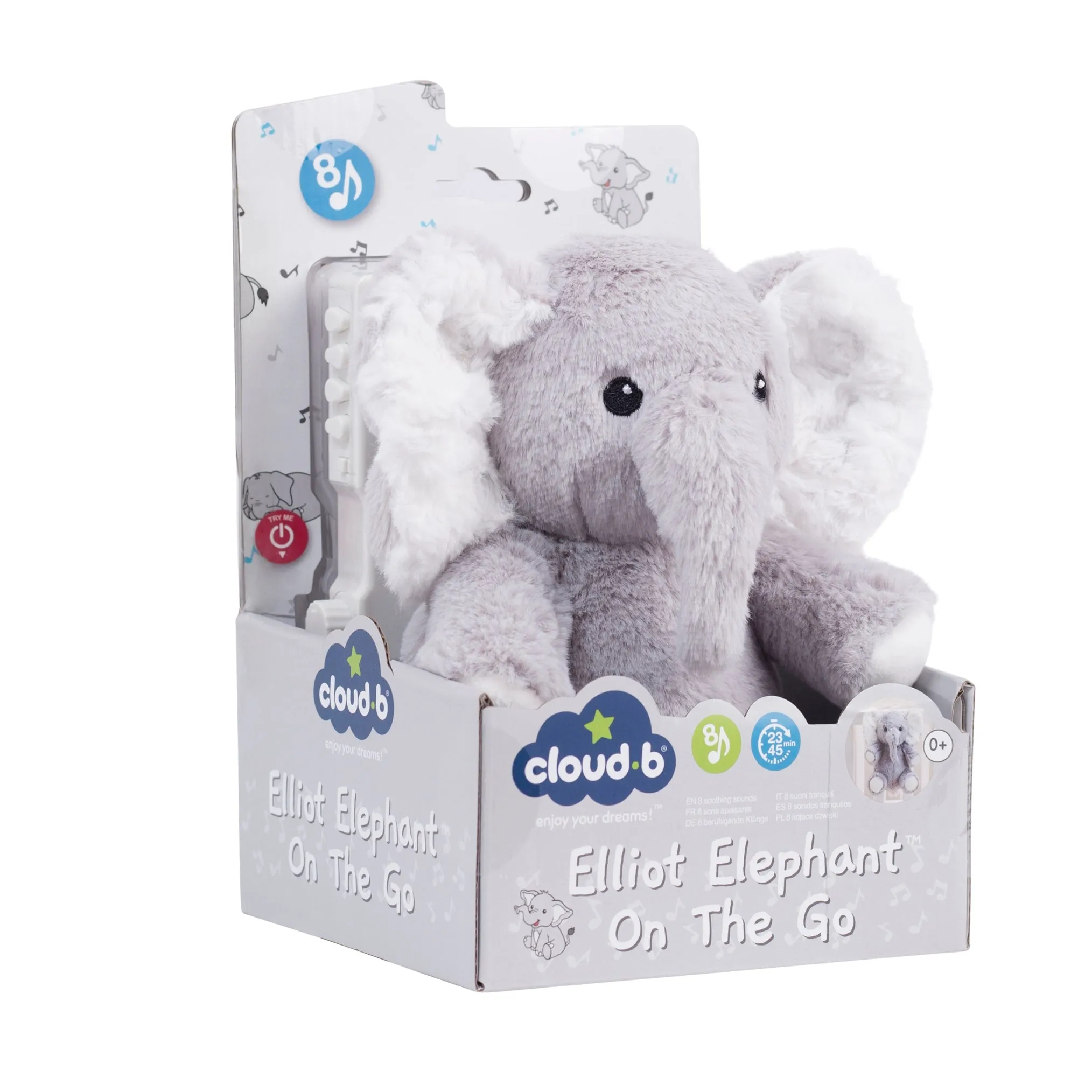 Cloud b -Elliot Elephant On The Go | Soothing Sound Machine