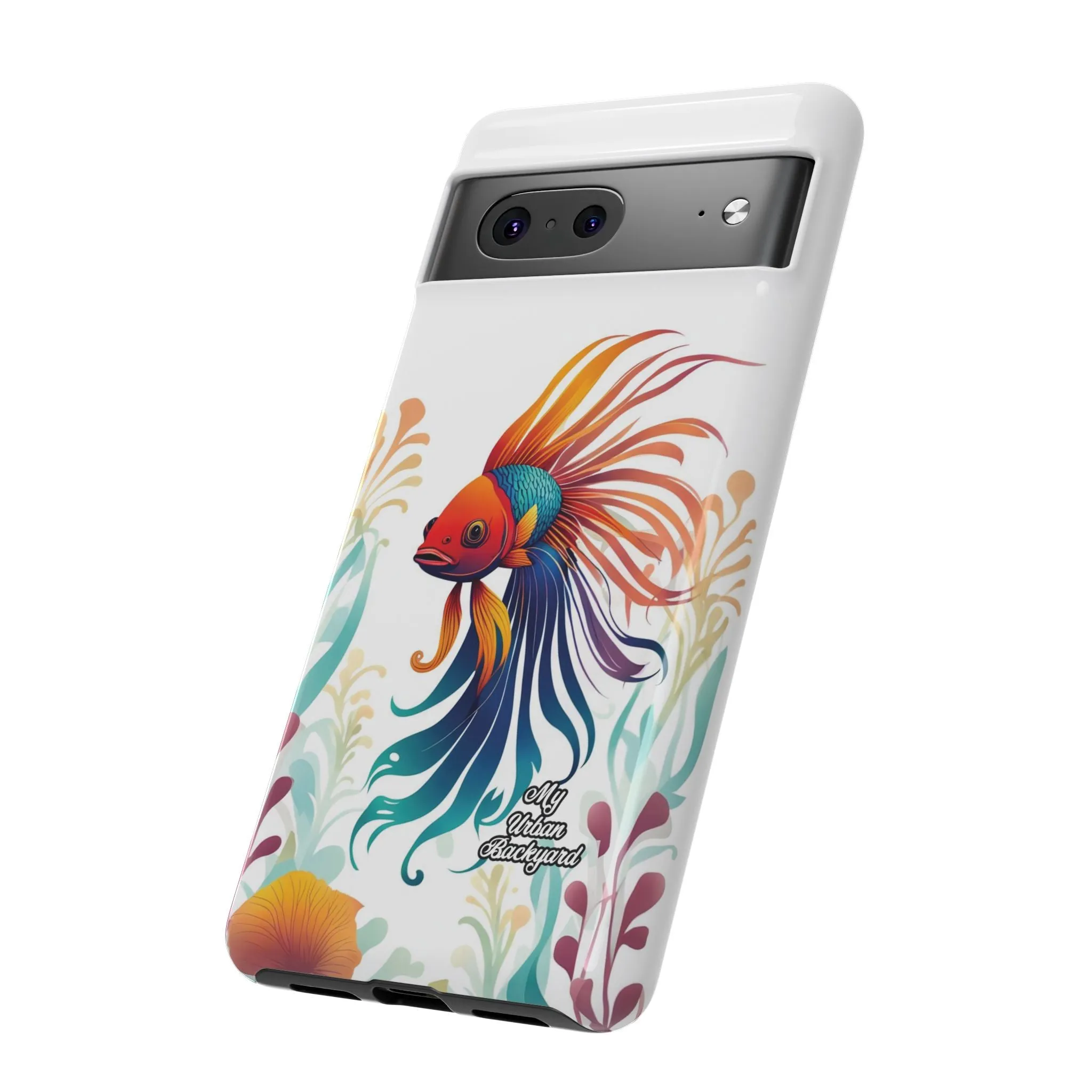 Colorful Betta Fish, Cell Phone Case - Apple, Samsung or Google Pixel