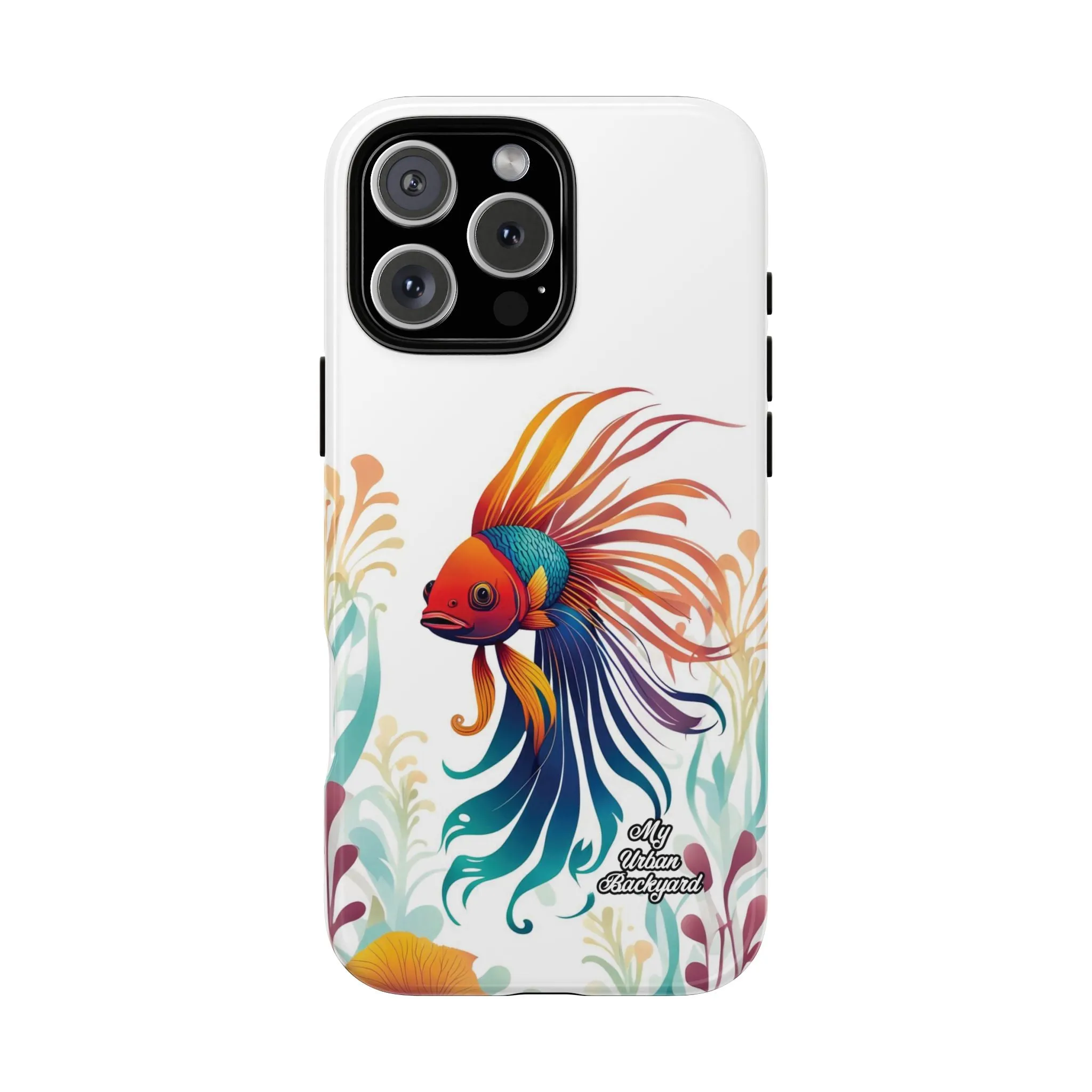 Colorful Betta Fish, Cell Phone Case - Apple, Samsung or Google Pixel