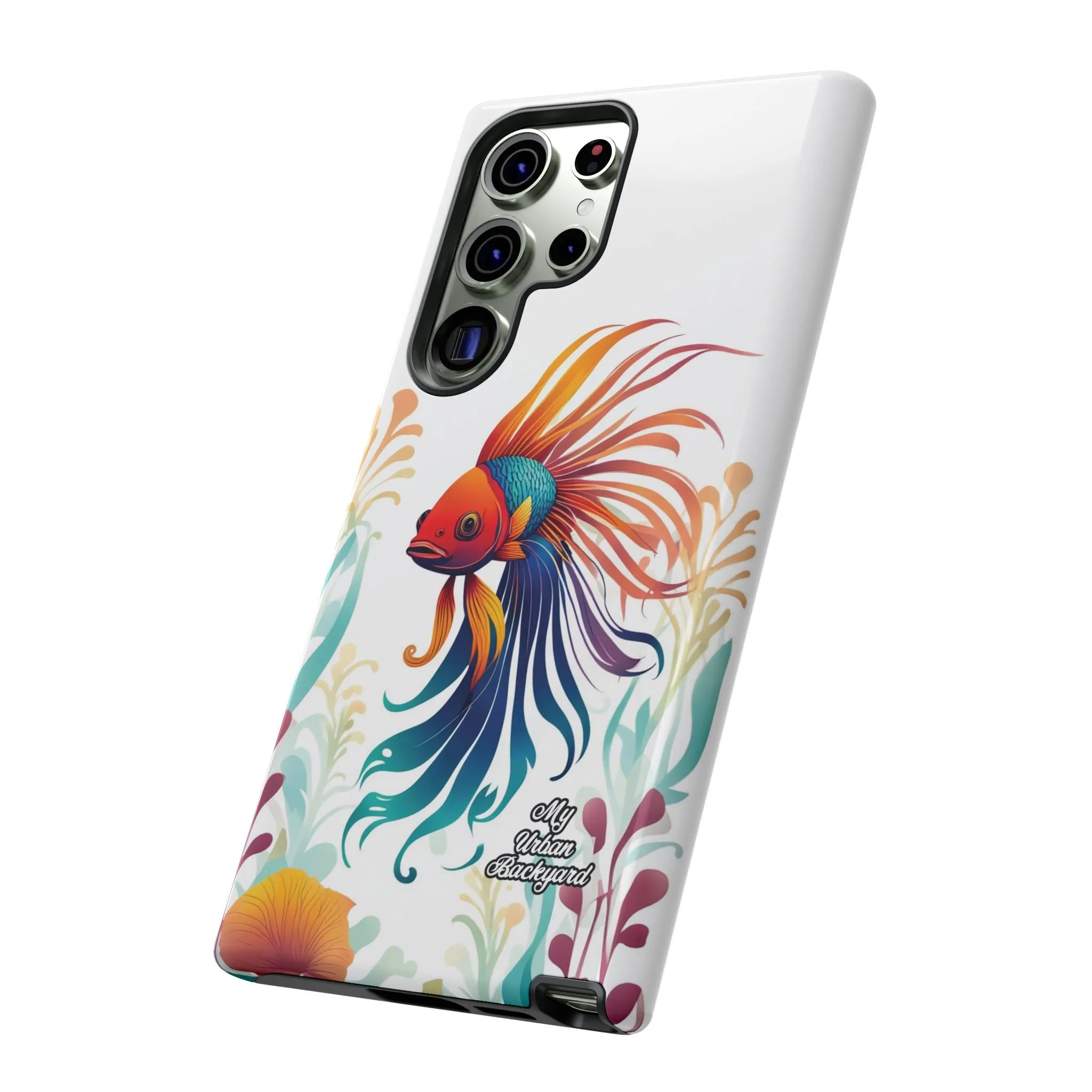 Colorful Betta Fish, Cell Phone Case - Apple, Samsung or Google Pixel