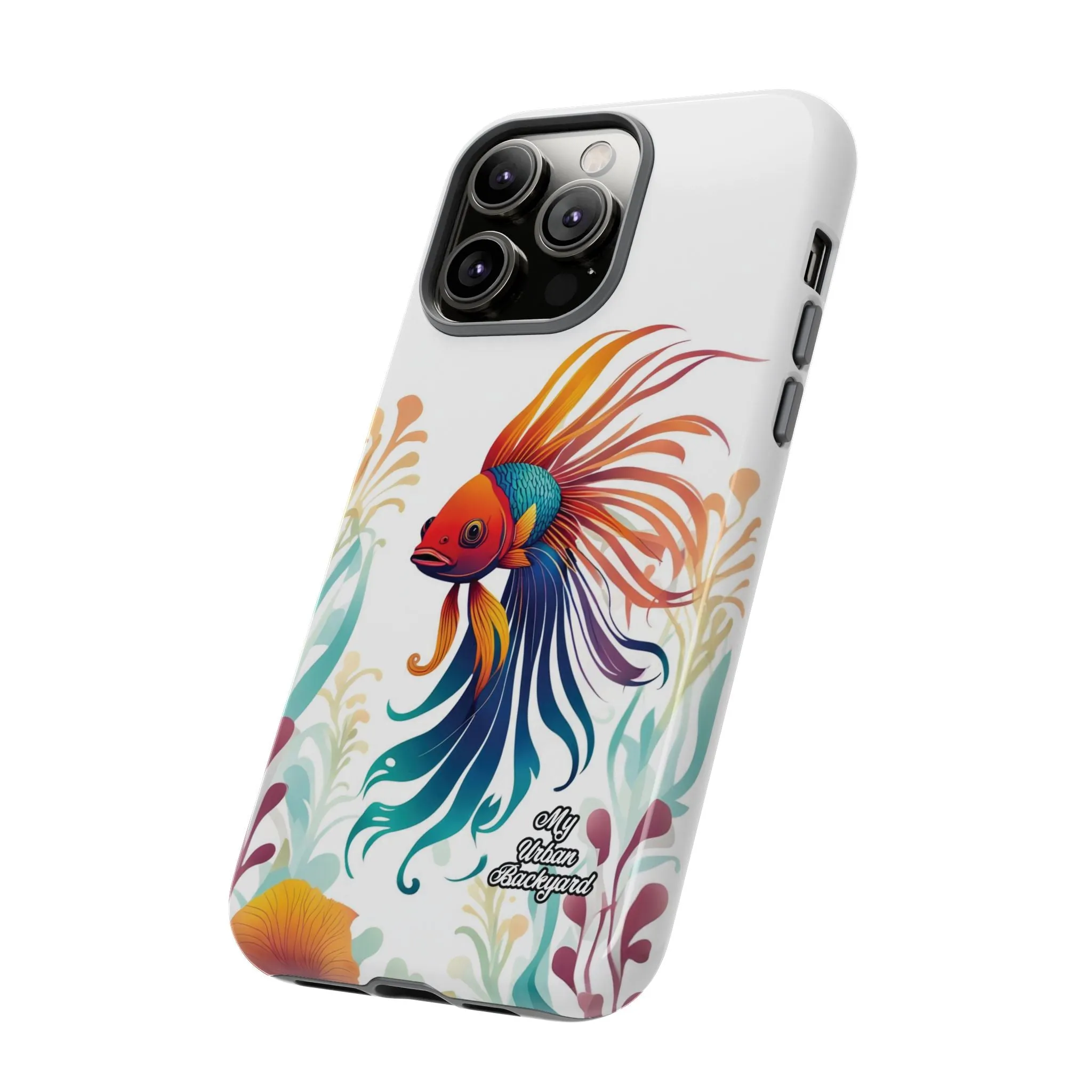 Colorful Betta Fish, Cell Phone Case - Apple, Samsung or Google Pixel