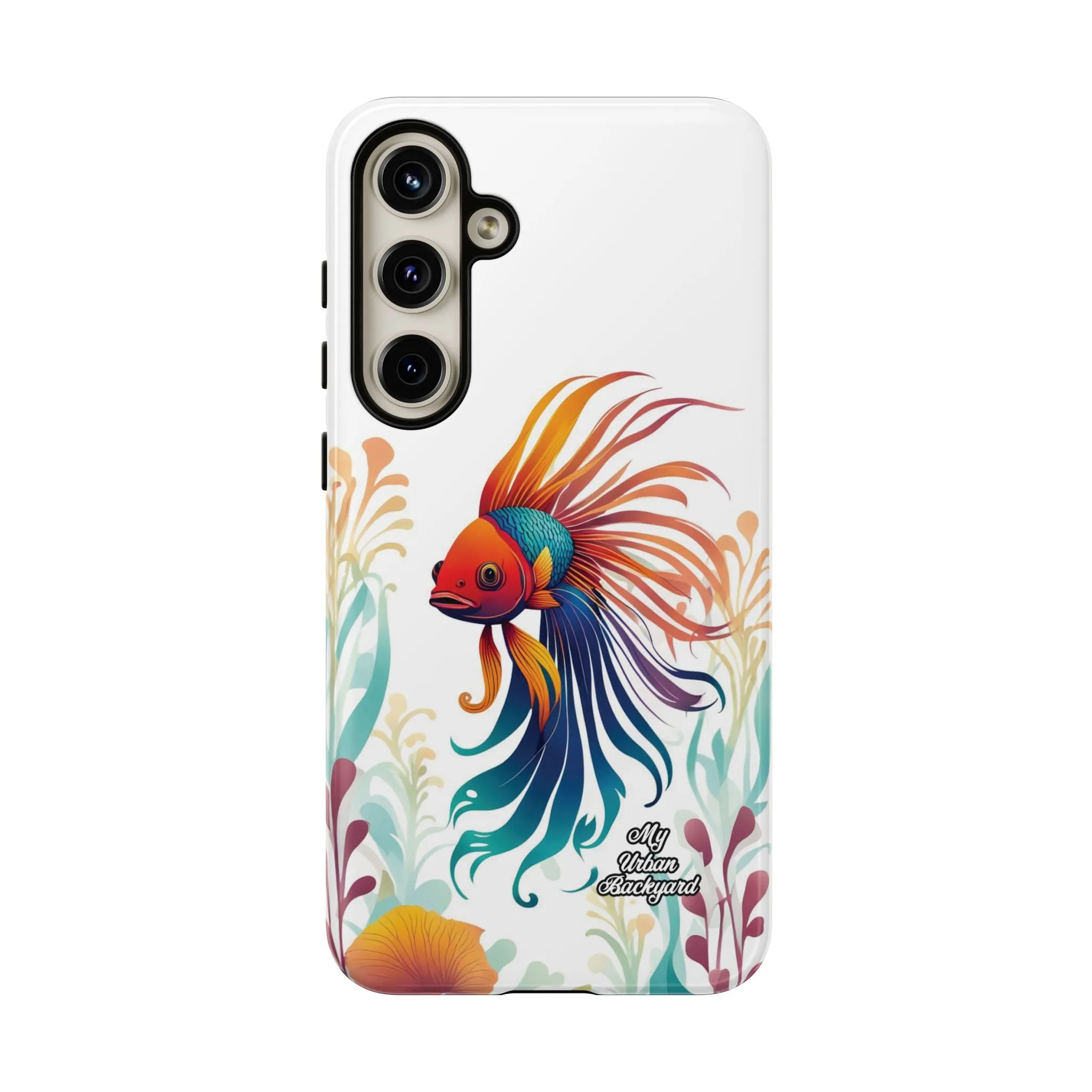 Colorful Betta Fish, Cell Phone Case - Apple, Samsung or Google Pixel