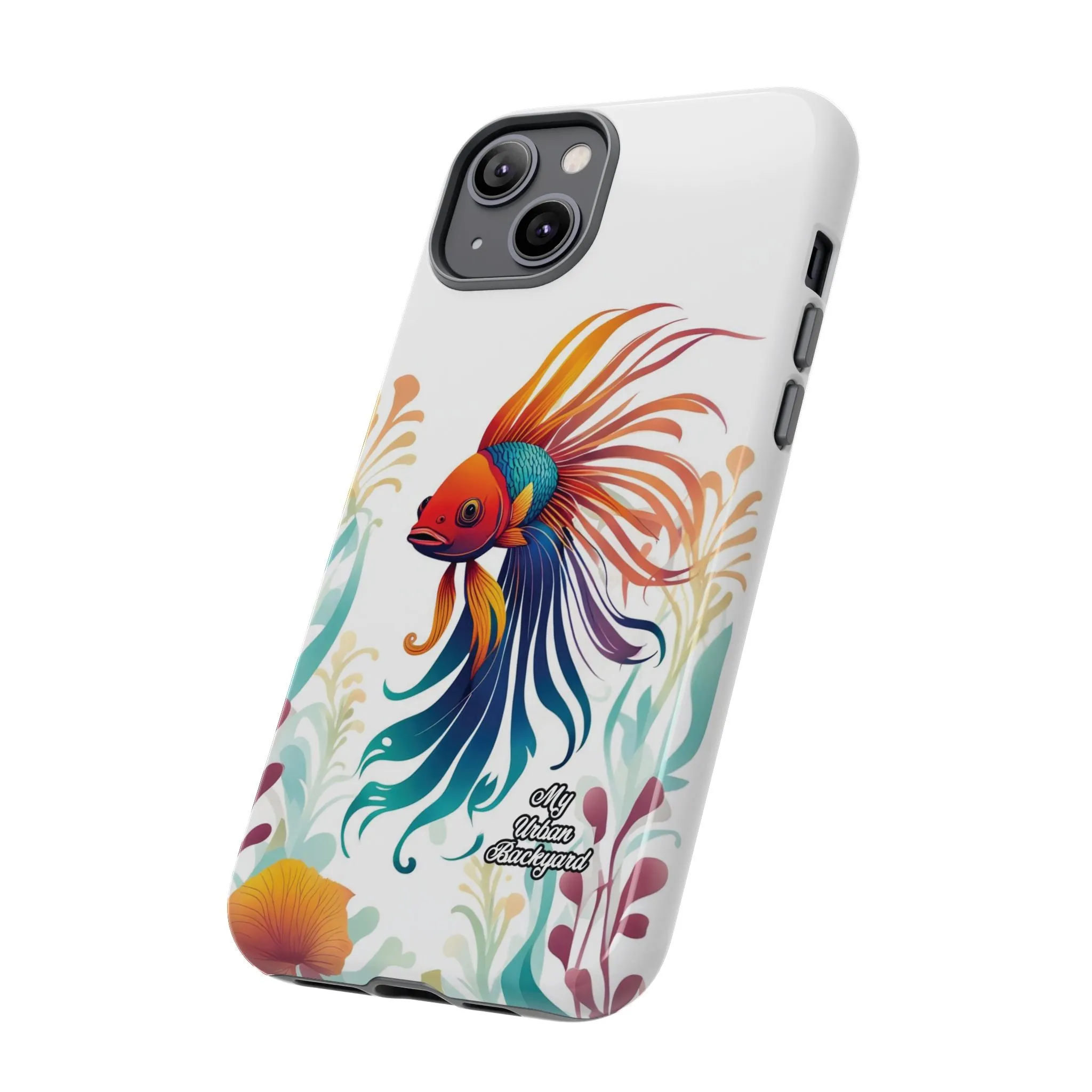 Colorful Betta Fish, Cell Phone Case - Apple, Samsung or Google Pixel