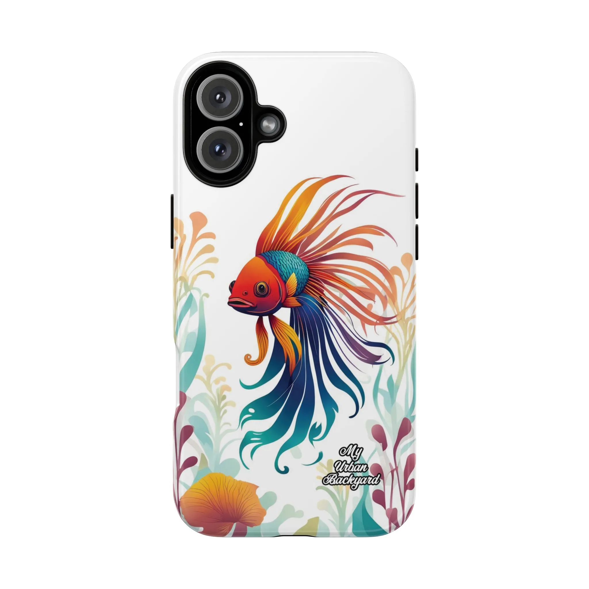 Colorful Betta Fish, Cell Phone Case - Apple, Samsung or Google Pixel